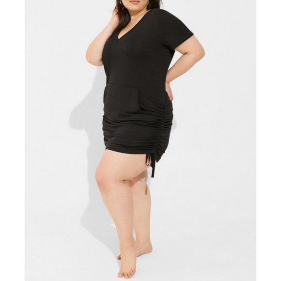 🆕Dream Fleece VNeck Side Tie
Lounge Sleep Dress 2 2X 18 20 NWT
Torrid New Black - Picture 2 of 5